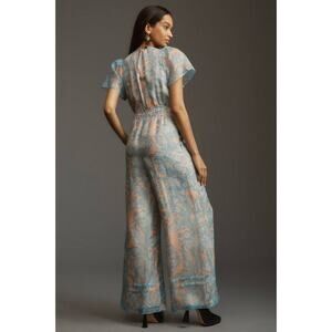 Anthropologie Somerset Jumpsuit Organza size Medium
